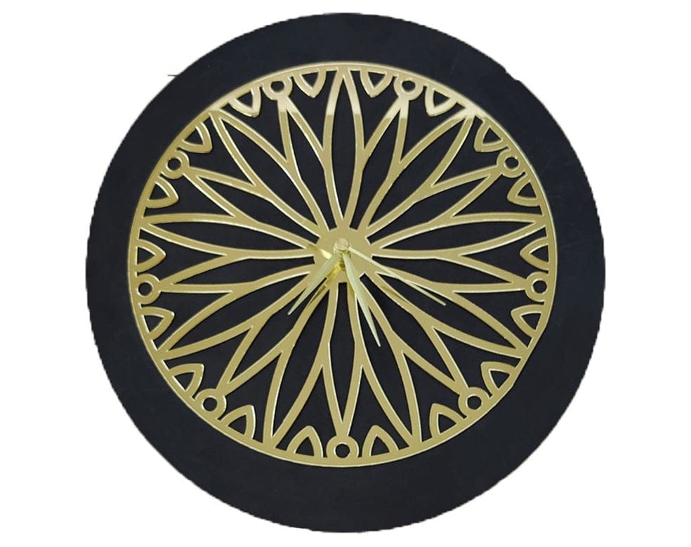 My Store ACRYLIC CUTOUT GOLD CLOCK ACRYLIC CUTOUT 003