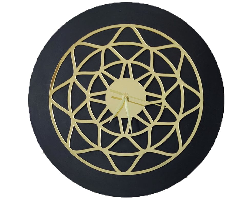My Store ACRYLIC CUTOUT GOLD CLOCK ACRYLIC CUTOUT 004