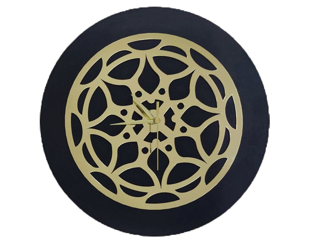 My Store ACRYLIC CUTOUT GOLD CLOCK ACRYLIC CUTOUT 006