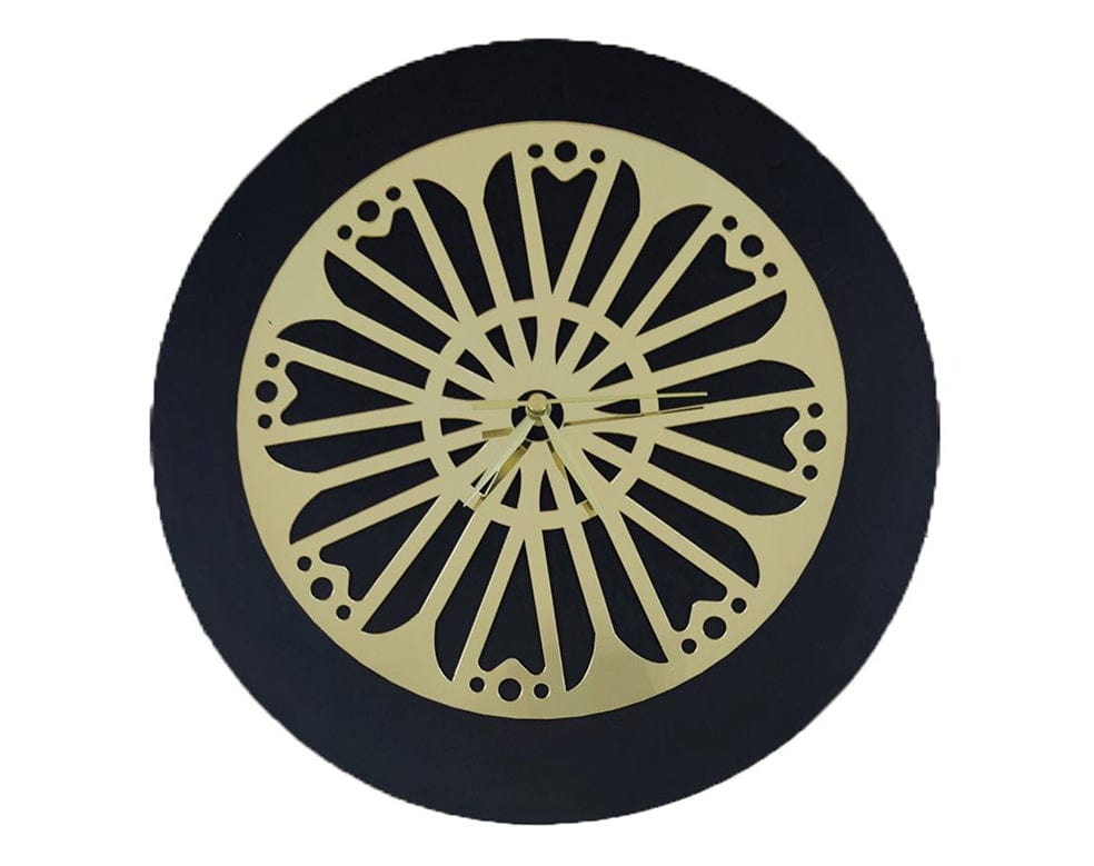My Store ACRYLIC CUTOUT GOLD CLOCK ACRYLIC CUTOUT 008