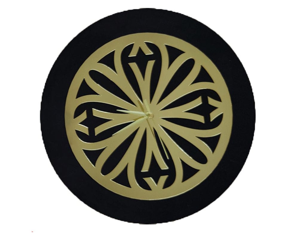 My Store ACRYLIC CUTOUT GOLD CLOCK ACRYLIC CUTOUT 009