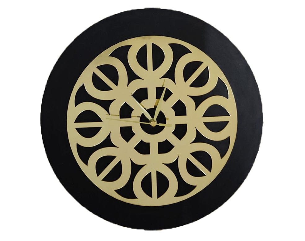 My Store ACRYLIC CUTOUT GOLD CLOCK ACRYLIC CUTOUT 010