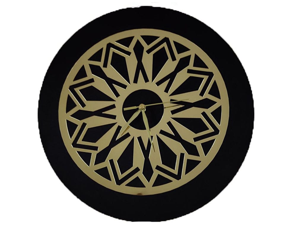 My Store ACRYLIC CUTOUT GOLD CLOCK ACRYLIC CUTOUT 013