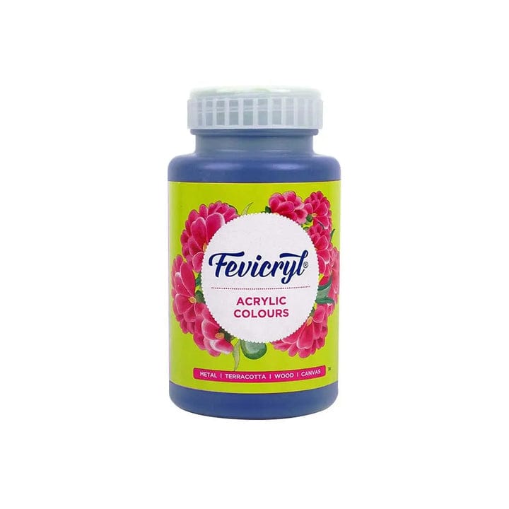 Crafteria Prussian Blue Pidilite Fevicryl Acrylic Colours 500ml