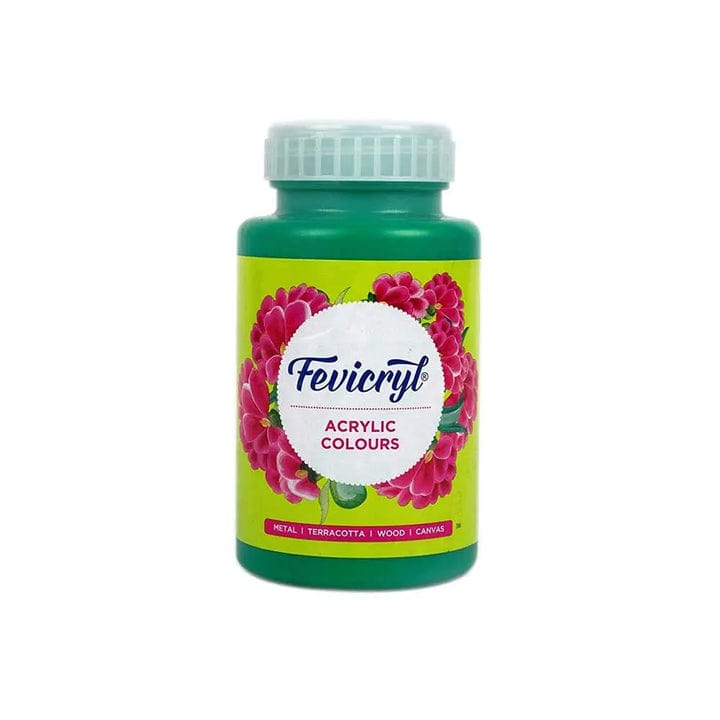 Crafteria Leaf Green Pidilite Fevicryl Acrylic Colours 500ml
