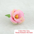 Crafteria Light Pink Fabric Rose Artificial flowers D02