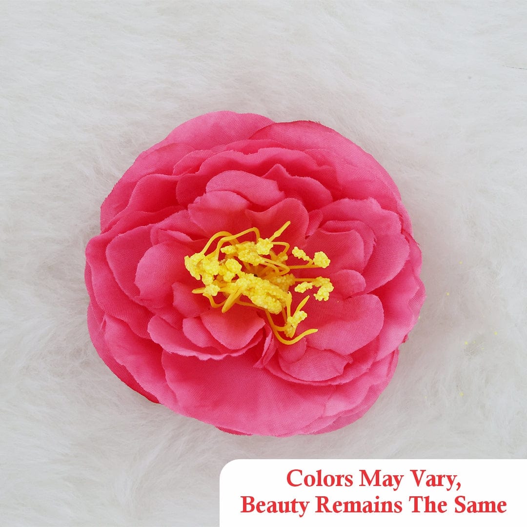 Crafteria Red Dahlia Artificial flowers D03