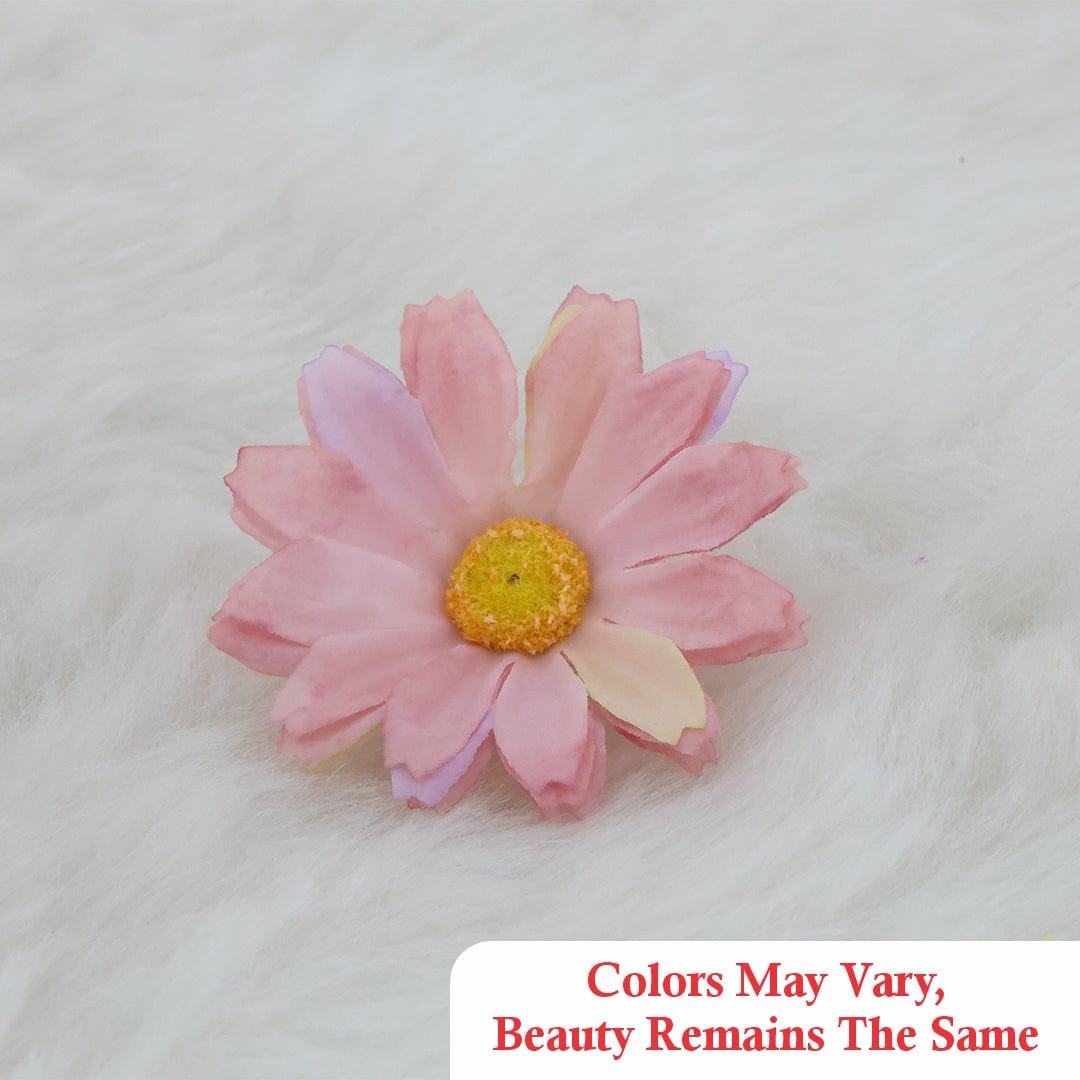 Crafteria Peach Yellow Sun Flower Artificial flowers D05