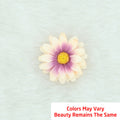 Crafteria Cream Purple Sun Flower Artificial flowers D05