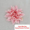 Crafteria Pink & Yellow Satin Big Artificial flowers D09