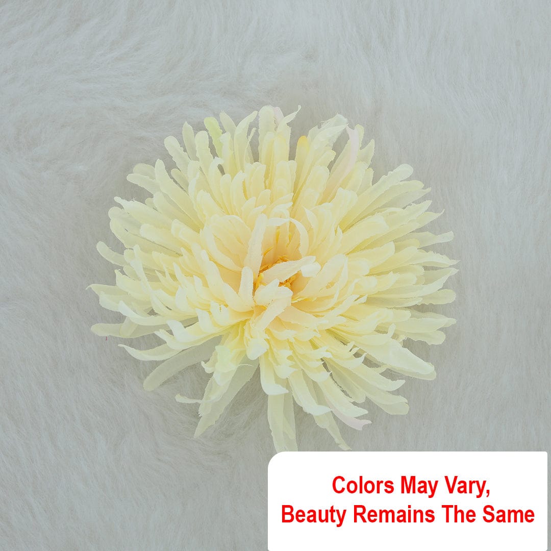 Crafteria Ivory Chrysanthemum Artificial flowers D14