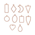 Crafteria Rose Gold 10 In 1 Embossed Bezels Set