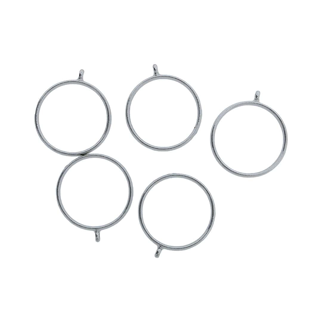 Crafteria Gold 5 In 1 Round Bezels Set
