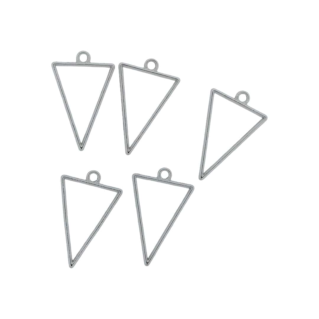 Crafteria Gold 5 In 1 Inverted Triangle Bezels Set