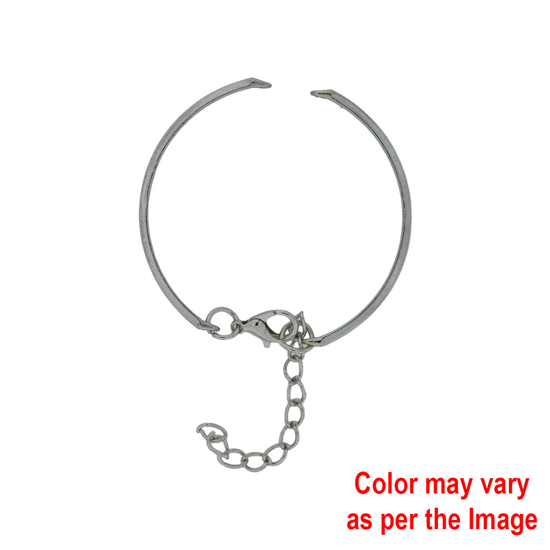 Crafteria Gold 5Pcs Cuff Bracelet with Adjustable Chain