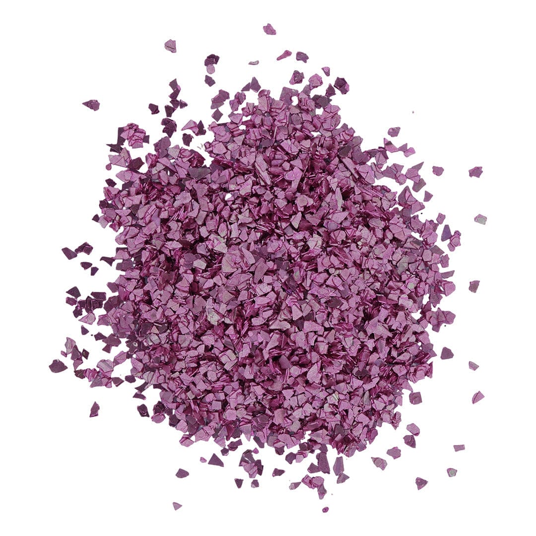 My Store Pink Big Metallic Glass Chips