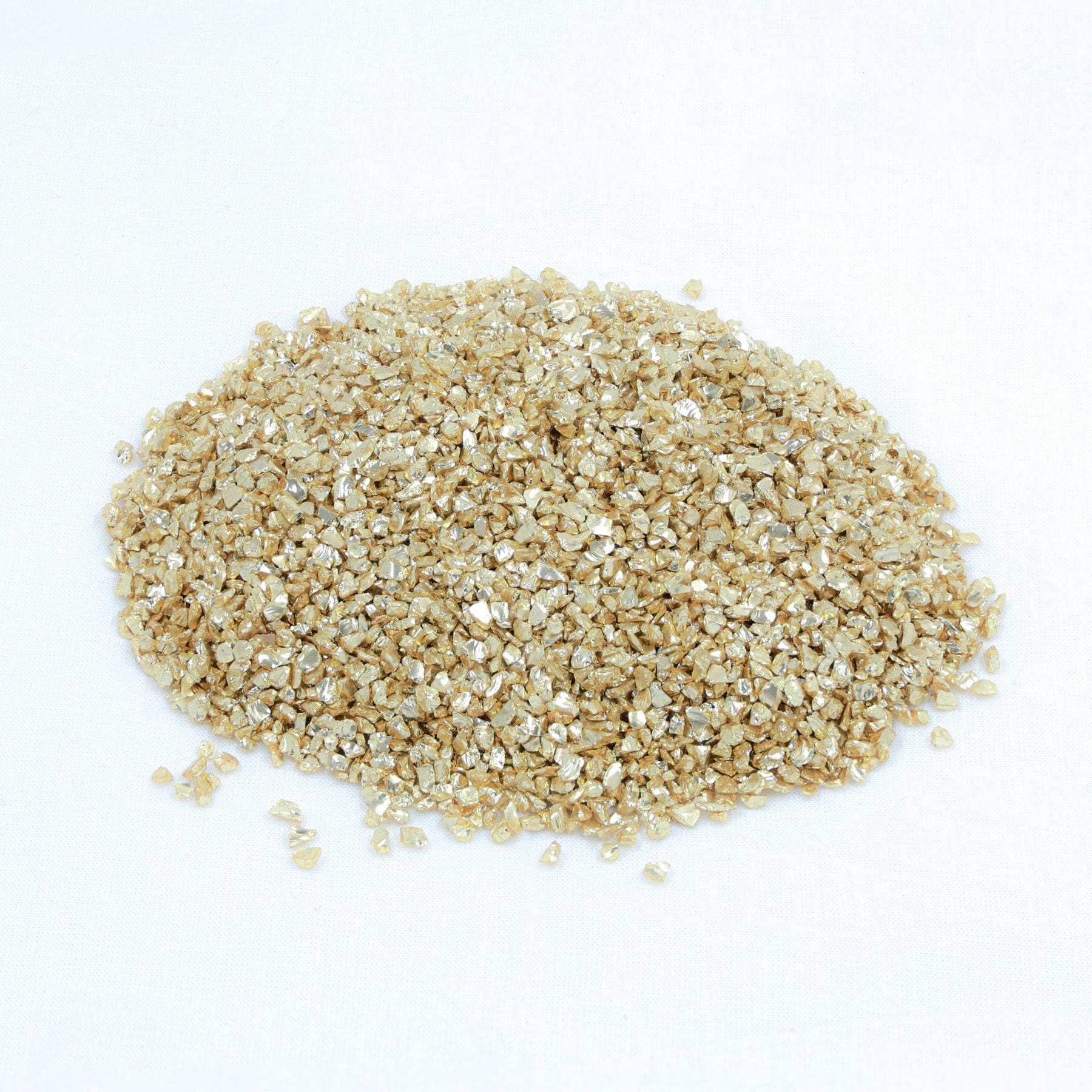 Crafteria L.GOLD Small Metallic Glass Granules (500Gms)