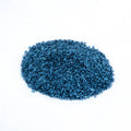 Crafteria PEACOCK GREEN Small Metallic Glass Granules (500Gms)