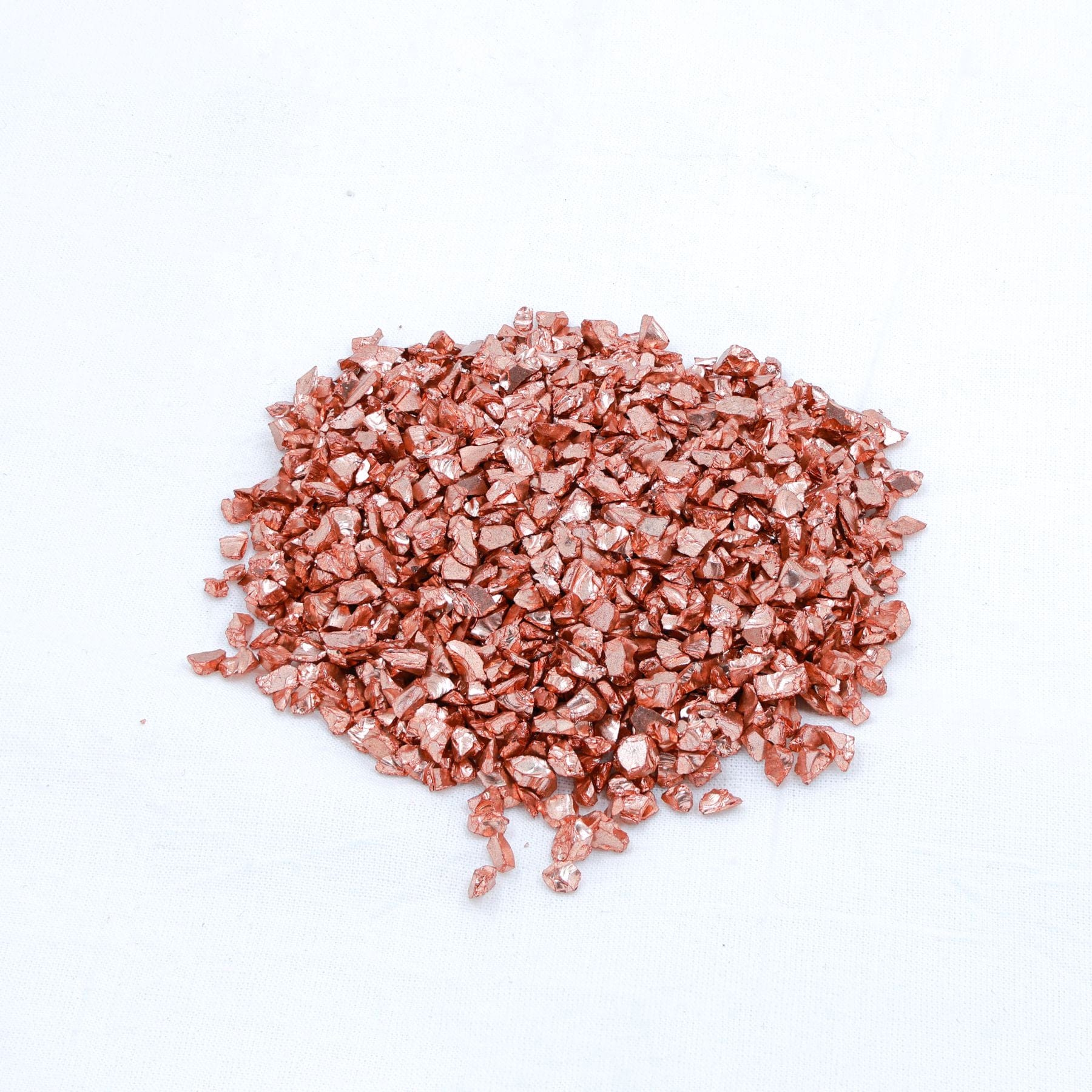 Crafteria COPPER Big Metallic Glass Granules (500Gms)