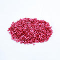 Crafteria MAROON Big Metallic Glass Granules (500Gms)