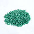 Crafteria GREEN Big Metallic Glass Granules (500Gms)