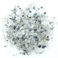 Crafteria Black Rutilated Natural Stone Granules (500gms)