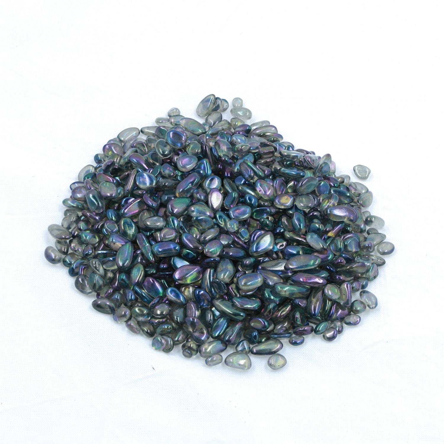My Store GRANULES Black Flat Rainbow Drop Granules (500gms)