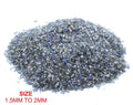 Crafteria GREY SMALL RAINBOW GLASS GRANULES