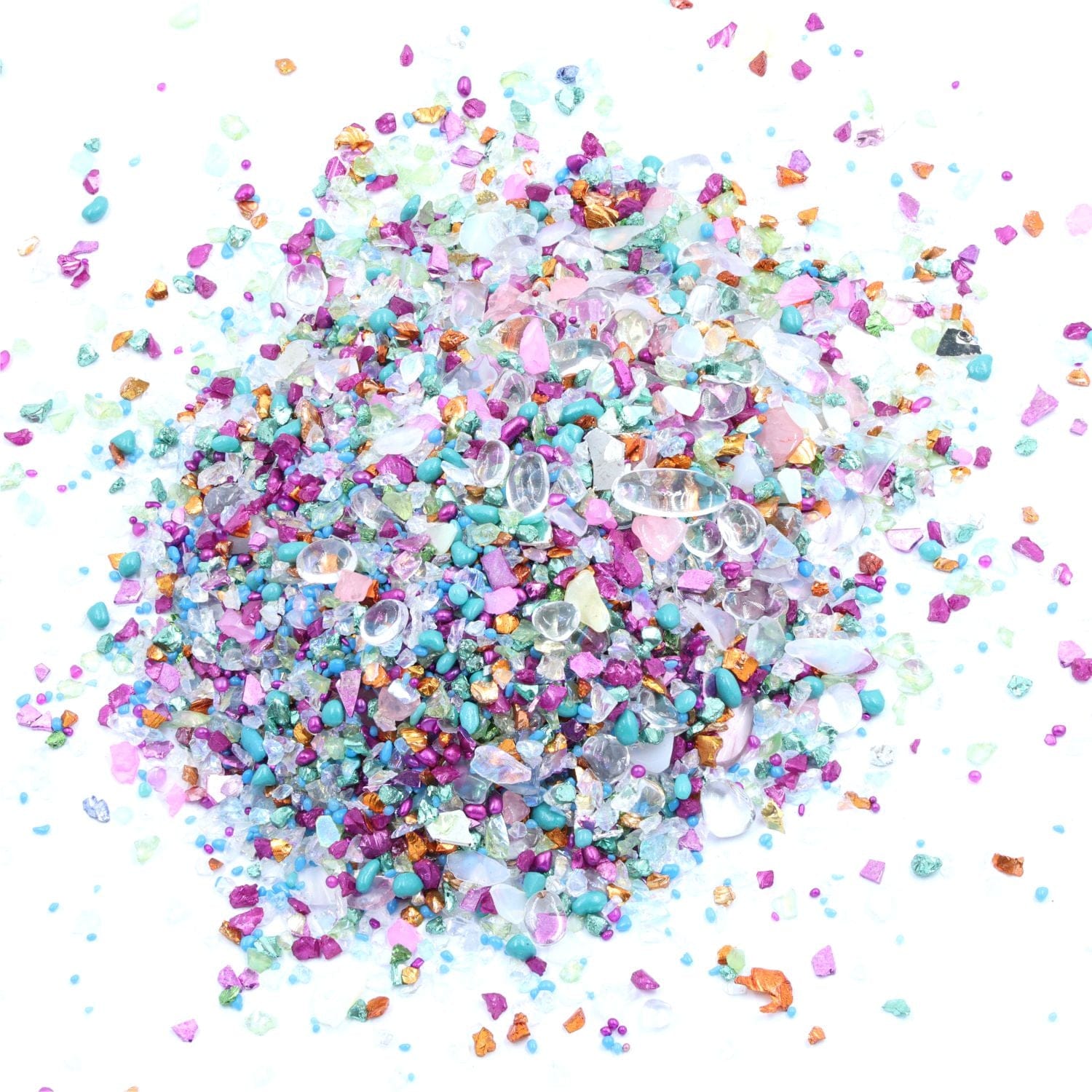 Crafteria GRANULES Mix D11 Mix Glass Granules (500gms)