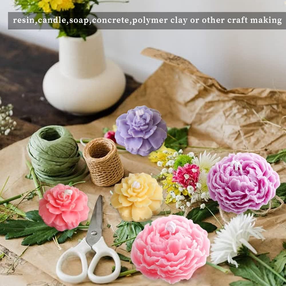 My Store Handmade Mould 3D Rose Flower Handmade Mould