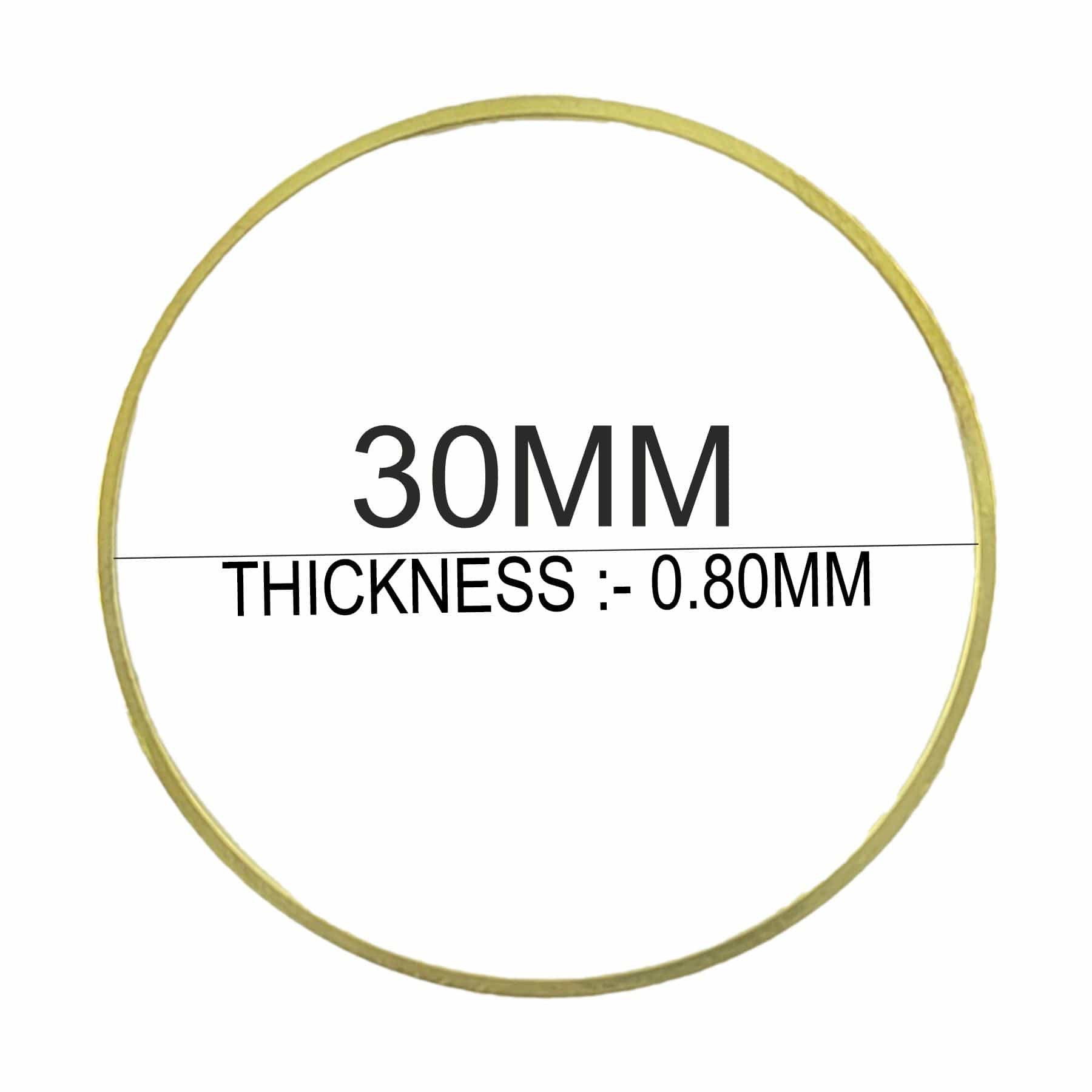 My Store JEWELLERY FRAME Round Bezel Frame (30Mm)