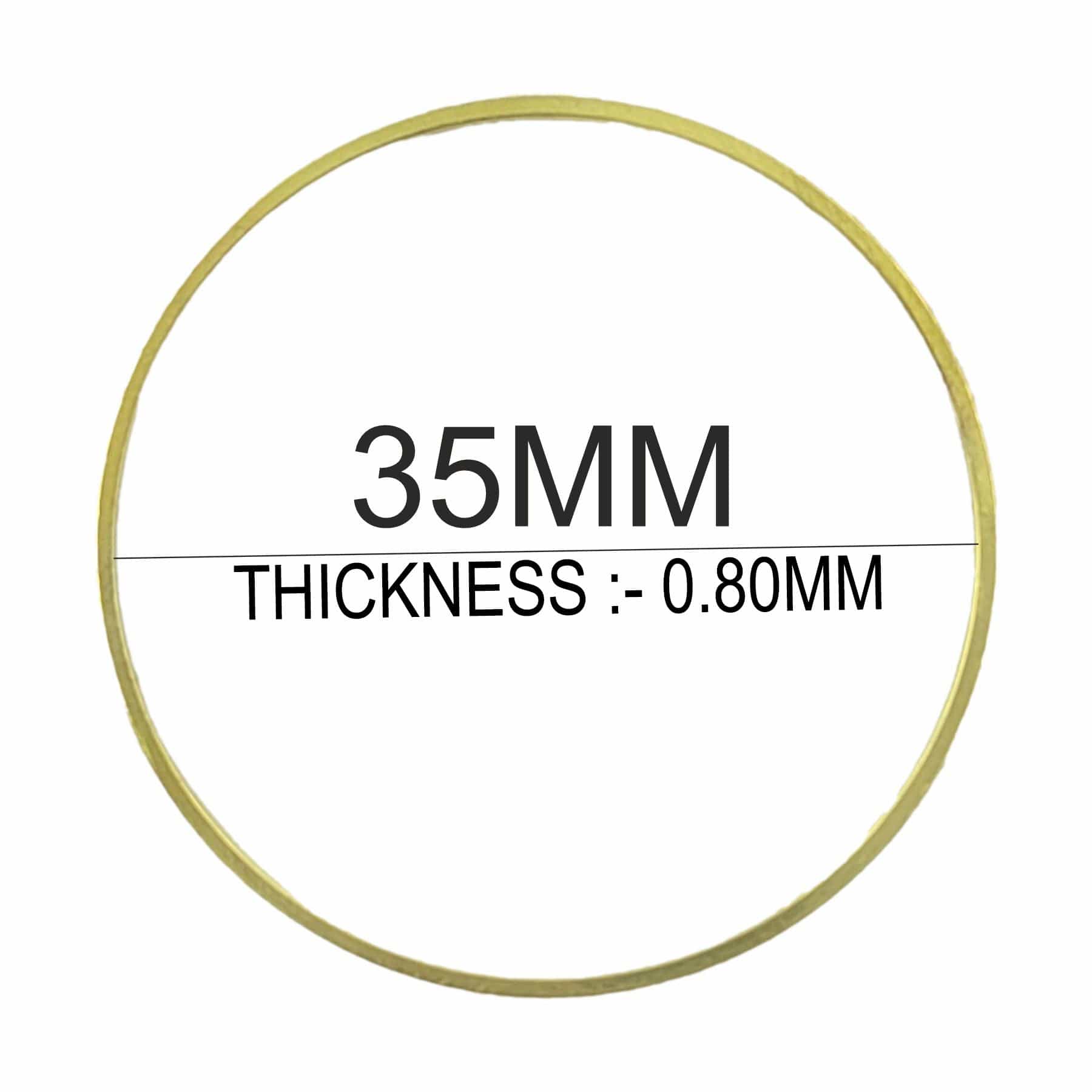 My Store JEWELLERY FRAME Round Bezel Frame (35Mm)