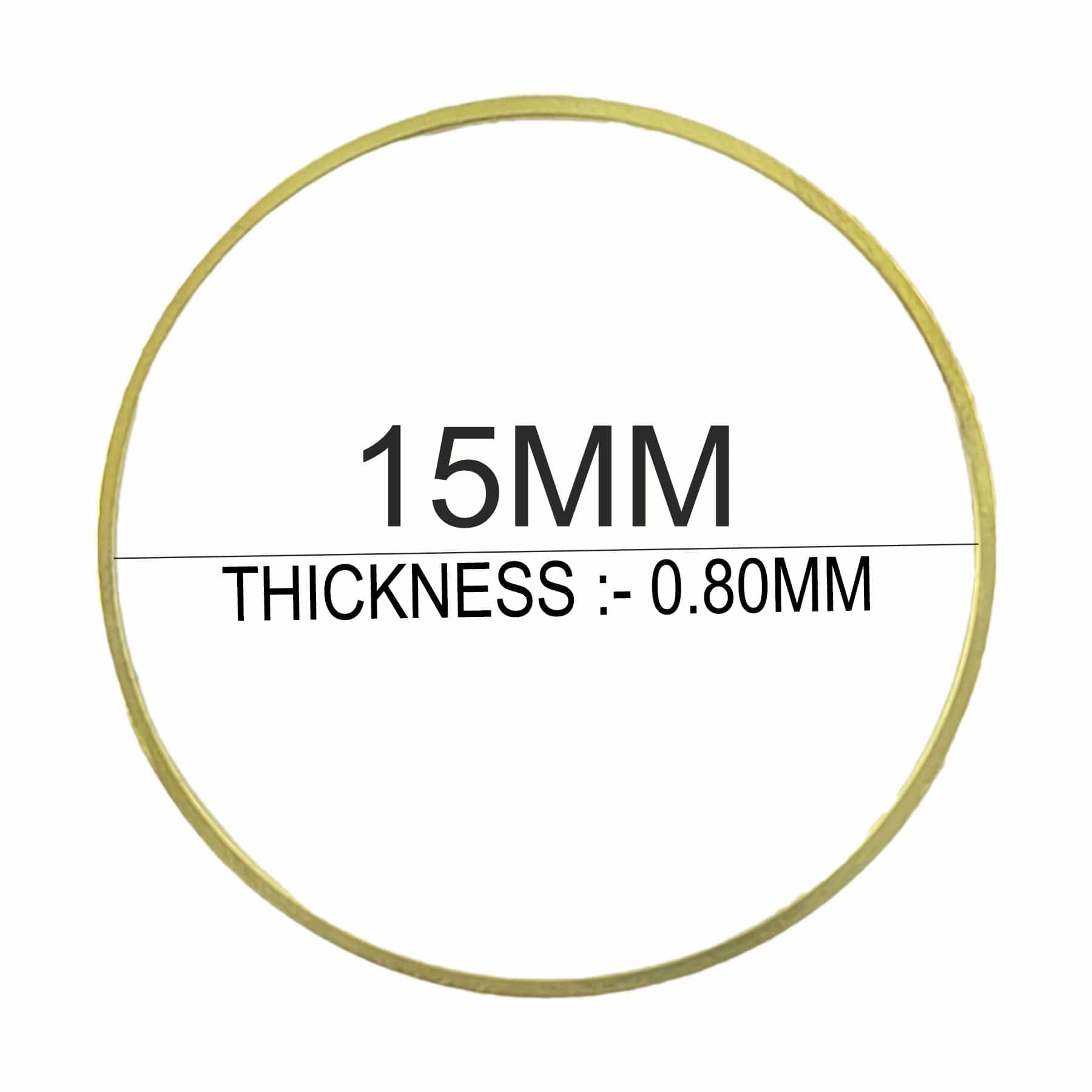 My Store JEWELLERY FRAME Round Bezel Frame (15Mm)