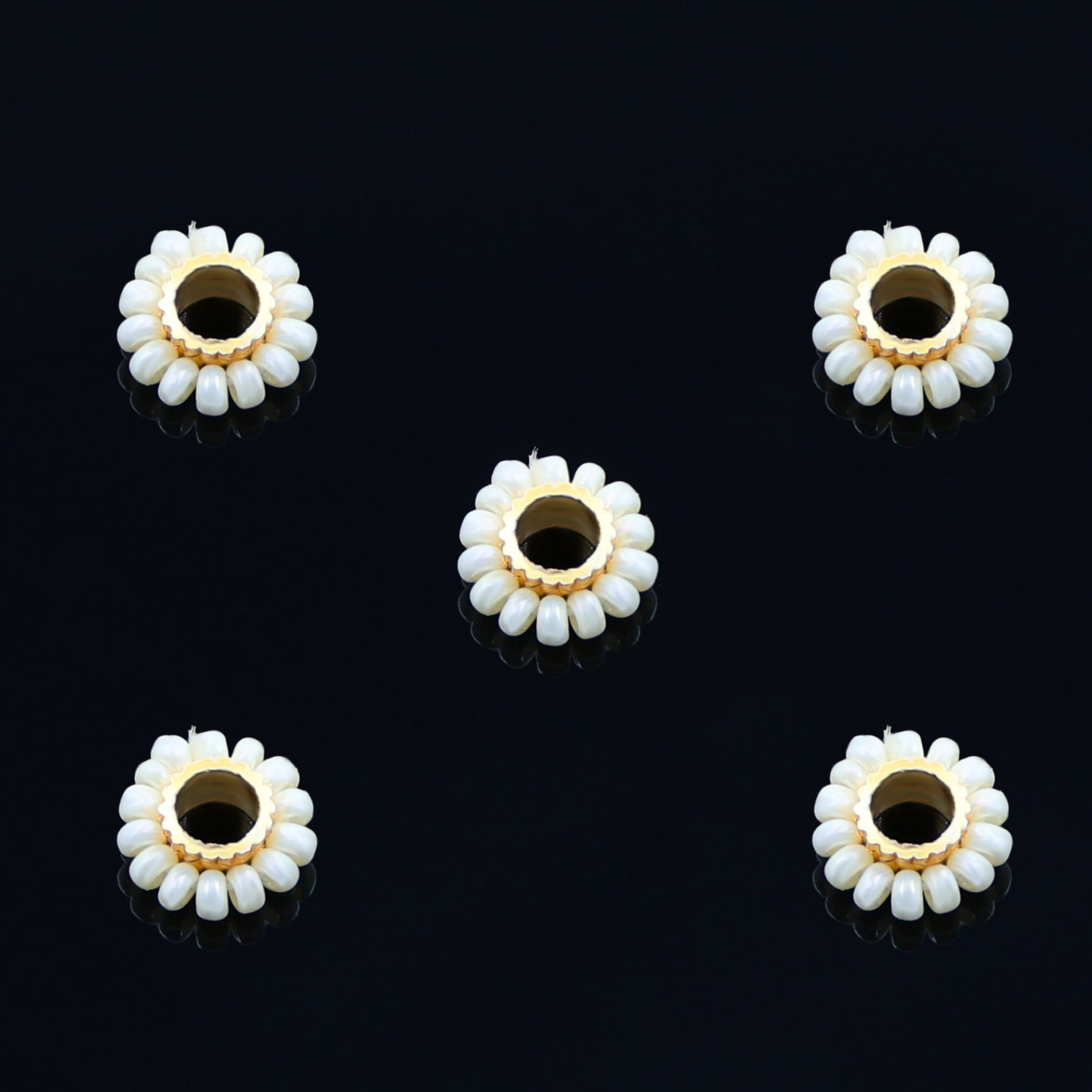 Crafteria GOLD PEARL CHAKRI