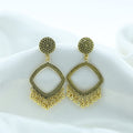 Crafteria Oxidized Gold Jhumka Design 22