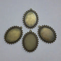 Crafteria ANTIQUE PENDANT BASE D-02