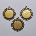 Crafteria GOLD PENDANT BASE D-03