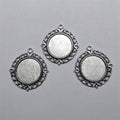 Crafteria SILVER PENDANT BASE D-03