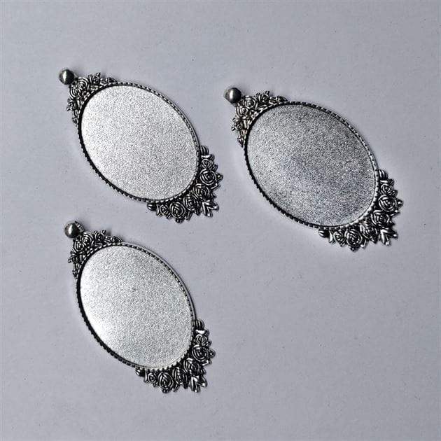 Crafteria GOLD PENDANT BEZELS D-06