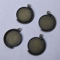 Crafteria ANTIQUIE PENDANT BEZELS D-11