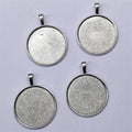 Crafteria SILVER PENDANT BASE D-17