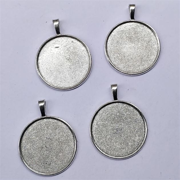 Crafteria SILVER PENDANT BASE D-17