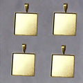 Crafteria GOLD PENDANT BASE D-18