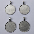 Crafteria SILVER PENDANT BASE D-19