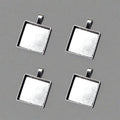 Crafteria SILVER PENDANT BASE D-20