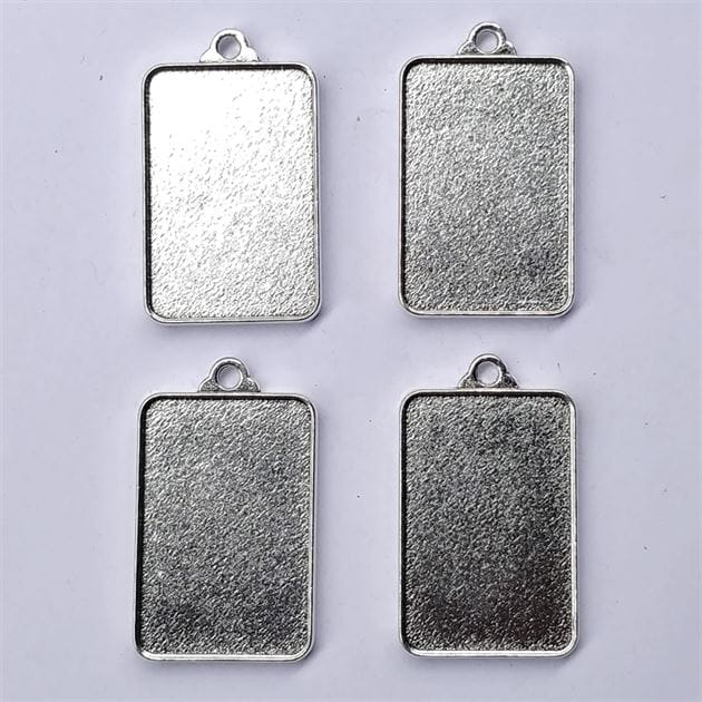 Crafteria SILVER PENDANT BASE D-24