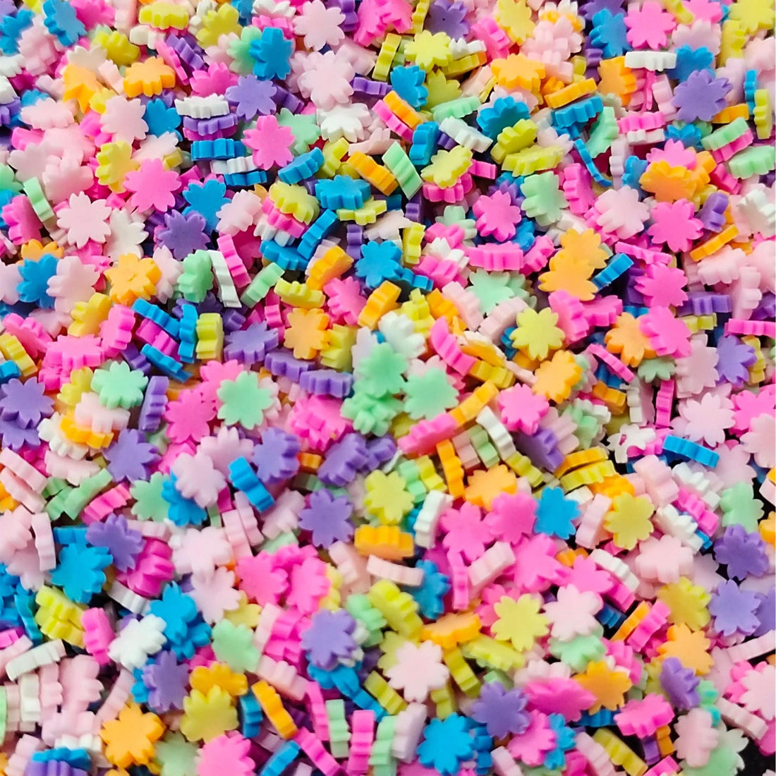 My Store Flower Shape Polymer Chips