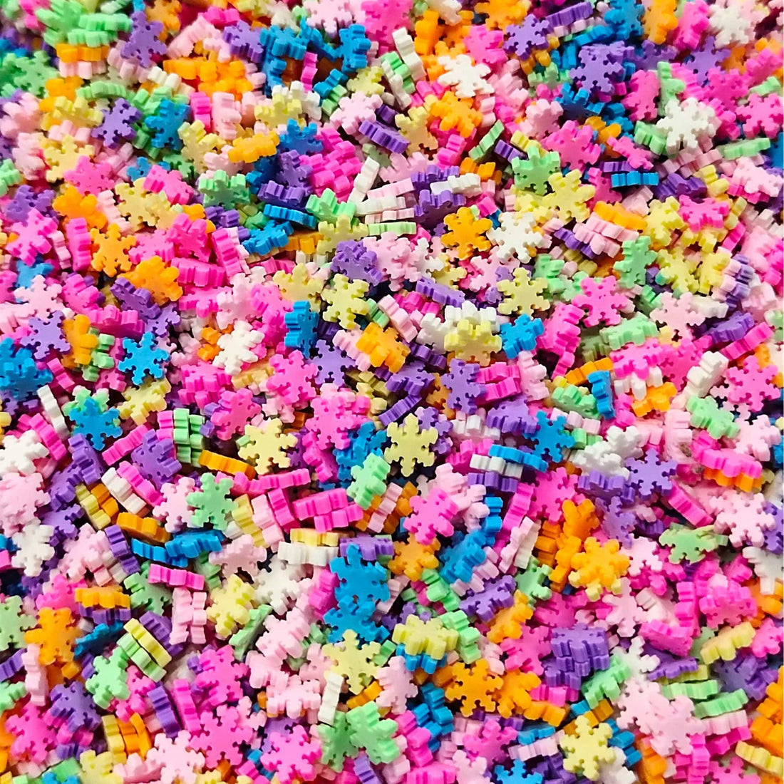 My Store Snowflakes Shape Polymer Chips