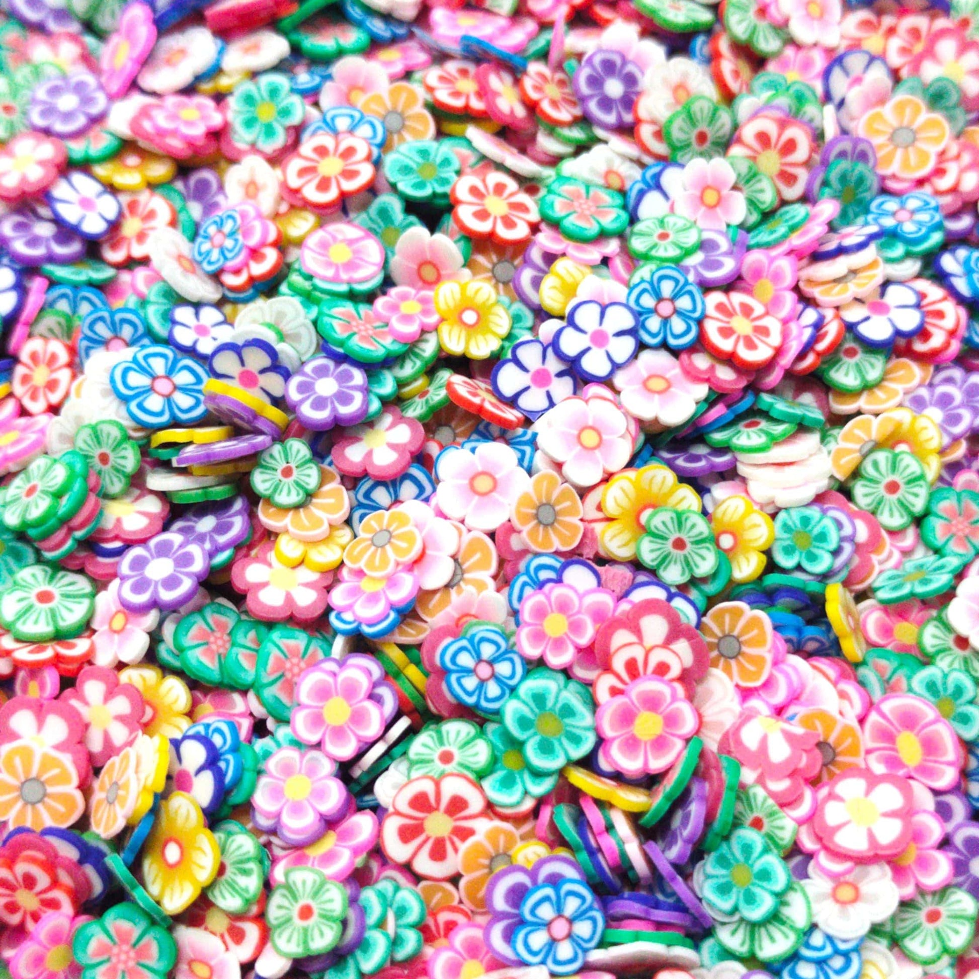 My Store Flower Shape Polymer Chips