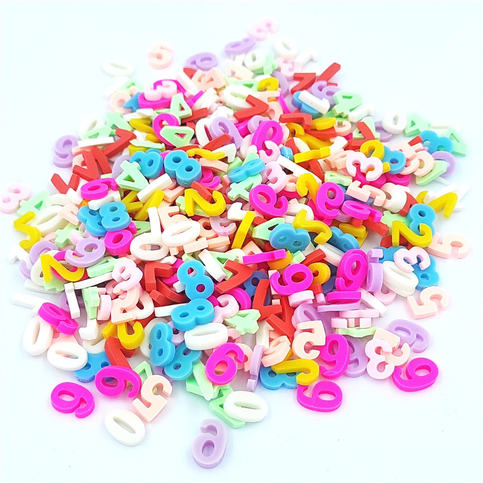 My Store Multi Colour Number Big Polymer Chips